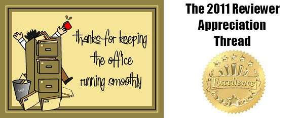 Reviewer Appreciation Thread 2011